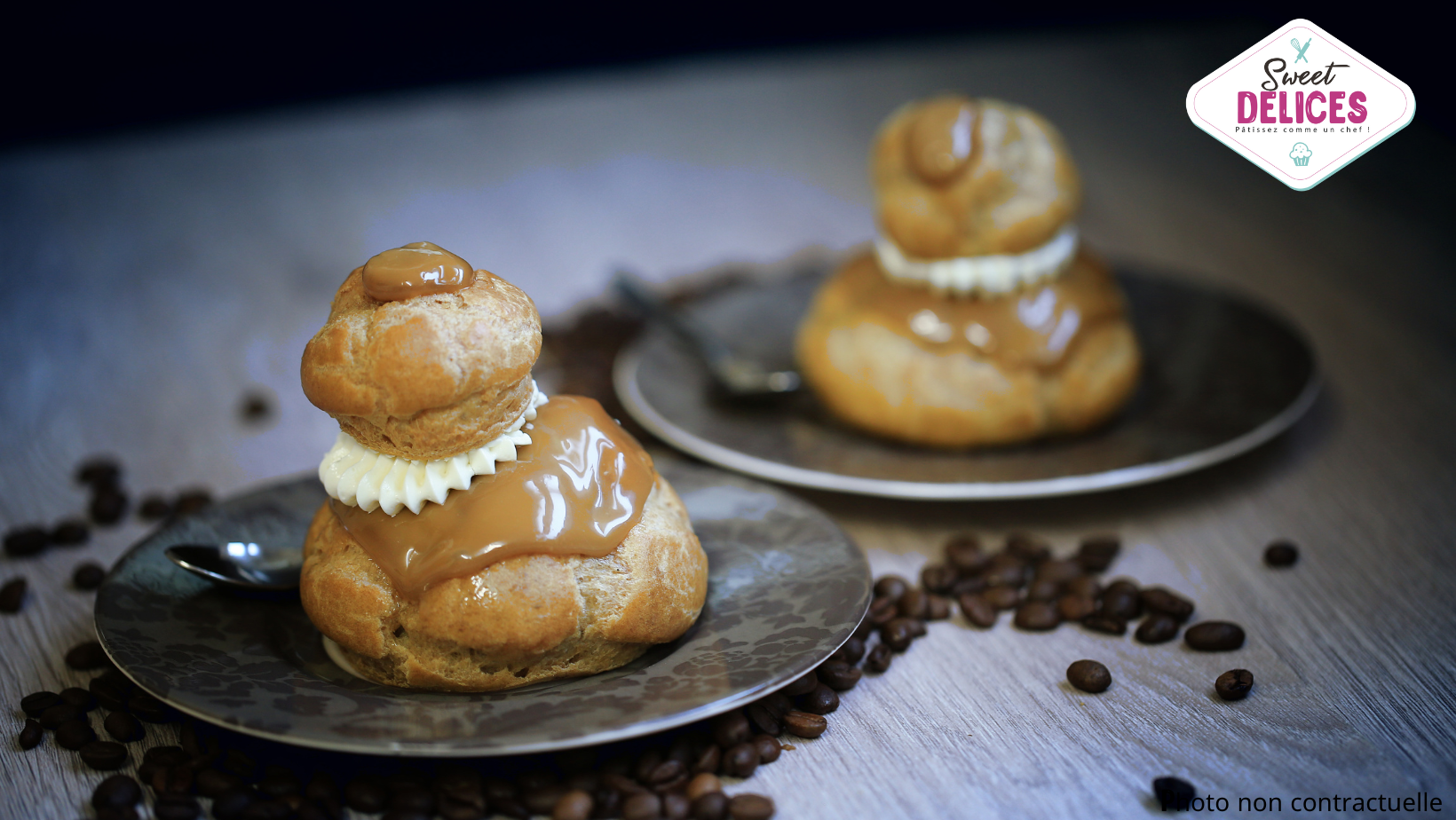 Religieuses au Caramel Beurre Salé (Adultes)